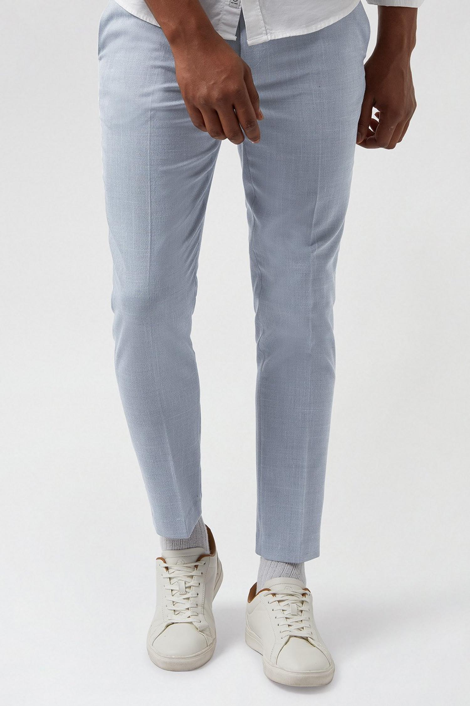 light grey skinny joggers